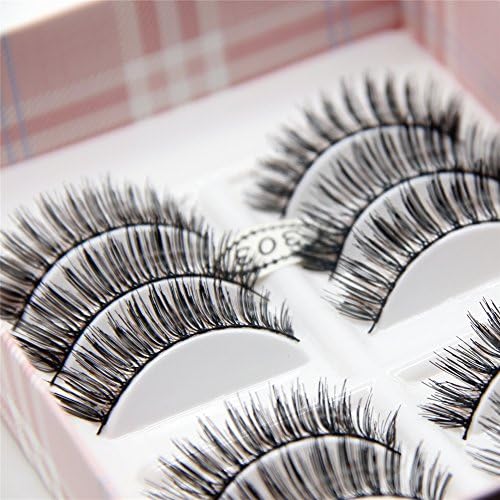 YanYaXi 5 Pairs/box False Eyelash TaiWan Eyelash Fake Eyelash Natural Long Thcik Eye Lashes Extension (10203-303)