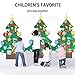 Mansalee DIY Felt Christmas Tree Set, Detachable Ornaments, Wall Hanging Xmas Gifts for Christmas Decorations Christmas Ornamentst