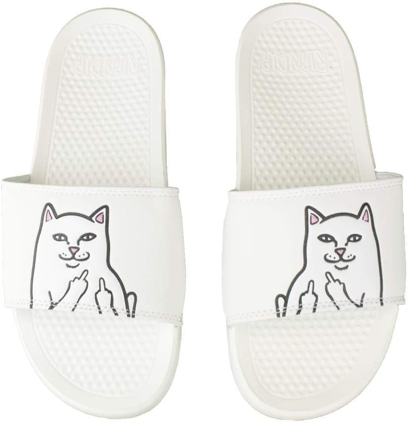 RipNDip Lord Nermal Slides White