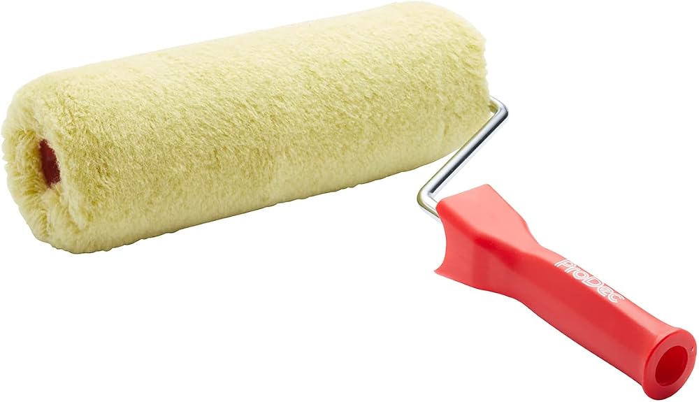 ProDec 9 inch Masonry Woven Paint Roller Frame Heavy Duty Exterior Wall Painter