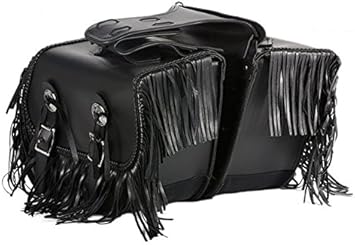 leather fringe for saddlebags