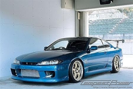 Amazon Ings イングス シルビア S15 日産 R Spec 3点エアロセット ハイブリッドエアロ S15 フロント サイド リア エアロパーツ 車 バイク