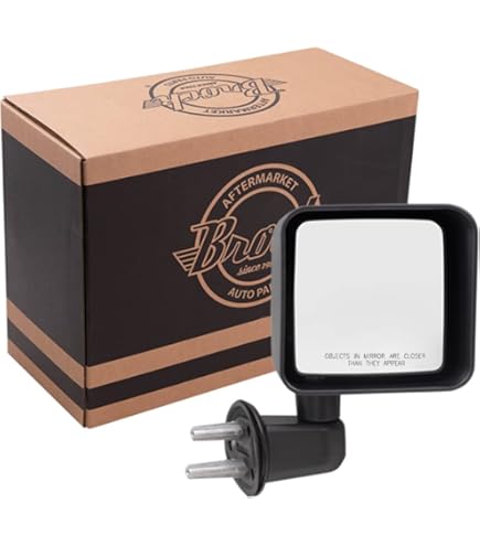 Dasbecan Right Passenger Side Mirrror Assembly Compatible With Ford