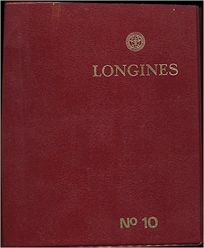 Longines Catalogue of Spare Parts No 10 
