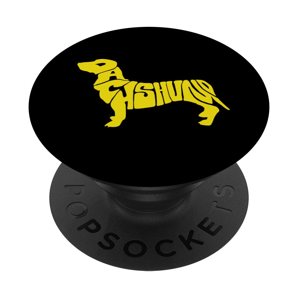 Dog Dogs Love Love For Animals Weiner's Dachshund PopSockets Swappable PopGrip