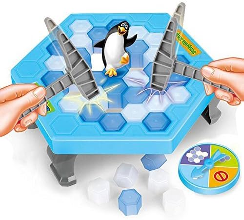 Joykith HOT Save penguin knock ice block Crashed ice game Puzzle table games penguin ice pounding penguin ice cubes wall toys desktop paternity interactive game