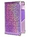 of Course Holographic Glitter Server Book for Waitress and Waiter Zipper Pocket 8x5 Organizer Wallet | 10 Money Pockets | Original 2 Tone Interior | Cute Fits Aprons (Pixie Dust)