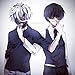 HH Building Ghoul Kaneki Ken Cosplay Wig Anime Costume Party Black Hair 12 Inch
