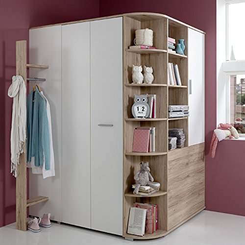 Armario esquinero blanco | Los mejores armarios