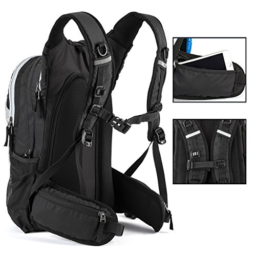 Insulated Hydration Backpack Pack with 2.5L BPA Free Bladder Keeps