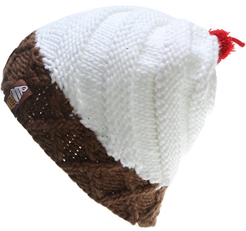 Neff Women's Cone Beanie, Vanilla, One Size