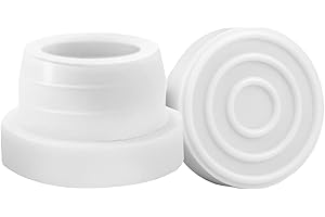 Qloby 2 Pack Pool Ladder Bumpers for Inground Pool, Rubber Inside Plug Caps fit 1.9" Standard Steps Tubing, Protective Bumper End Cap Inside Plug Cover for Underground Swimming Pool