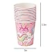 82 Piece Unicorn Party Supplies Set Including Banner, Plates, Cups, Napkins and Tablecloth - Pink Theme, Serves 20