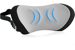 Lekewn Lumbar Support Pillow for Office Chair - Lumbar Pillow for Car - Ergonomic Lumbar Support Pillow for Car Back Support Cushion