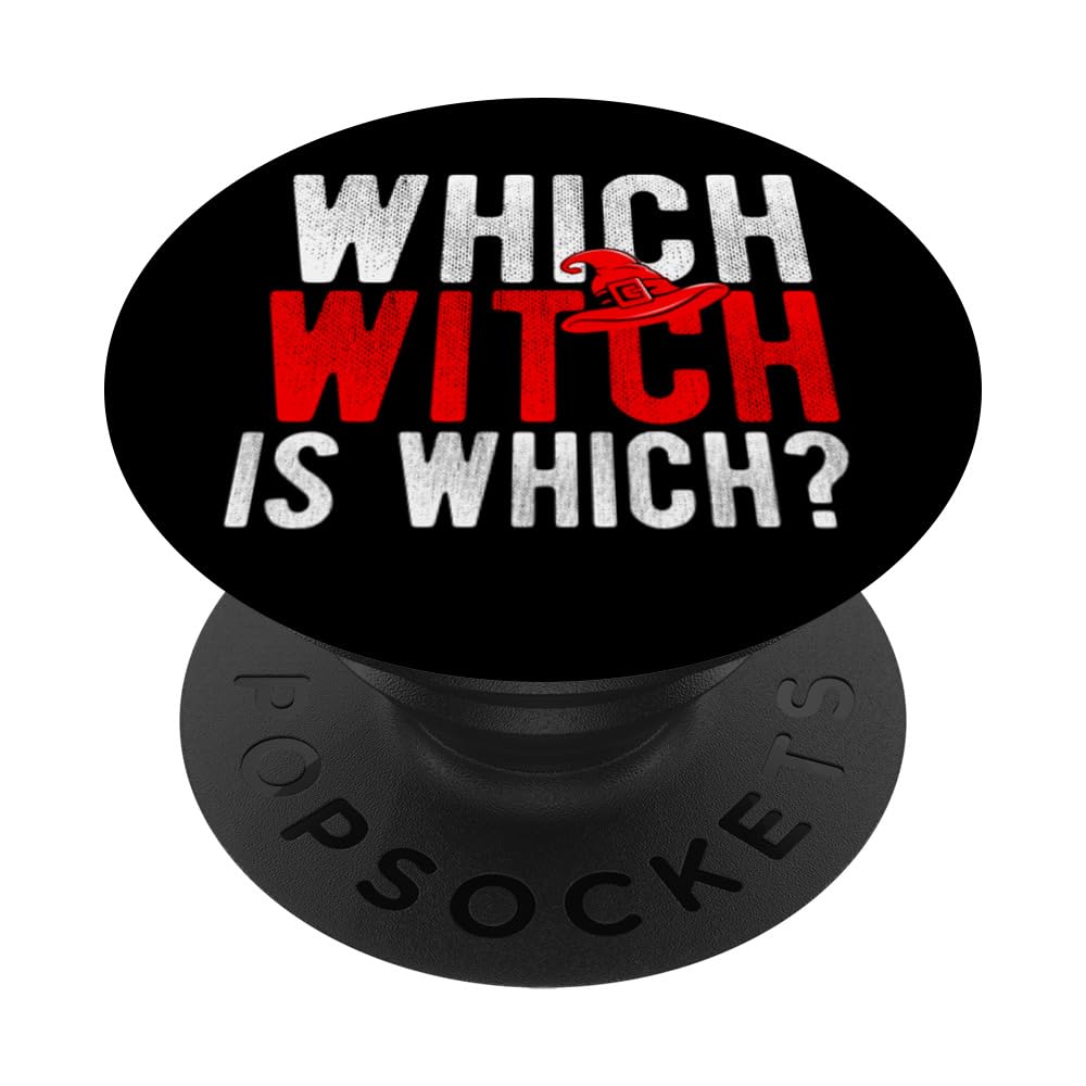 WHICH WITCH IS WHICH? Halloween Word Play Grammar School PopSockets Swappable PopGrip