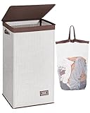 SOLEDI 100L Laundry Hamper with Lid - Laundry
