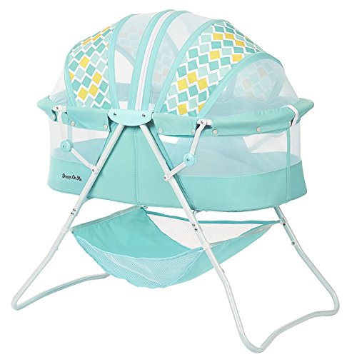 Dream On Me Karley Bassinet, Aqua Blue Dream On Me Karley Bassinet, Aqua Blue