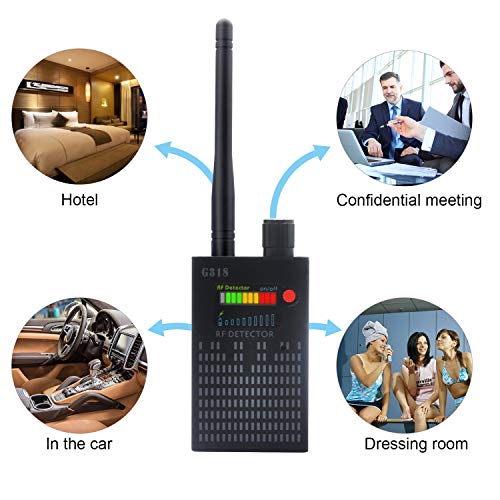 ã€Newest Versionã€‘ Dooreemee Anti Spy RF Signal Detector Bug Detector GPS Tracker Wireless Camera Amplification Ultra-high Sensitivity GSM Device Finder(2" X 0.8" X 3.3", 4.1oz, Handheld)