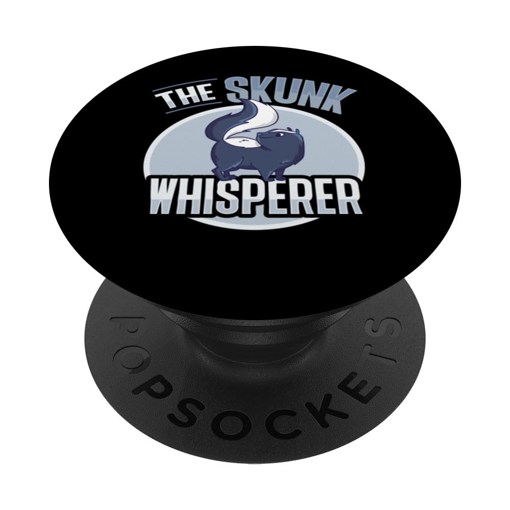 The skunk whisperer Costume for a Skunk Pet Owner PopSockets Adhesive PopGrip