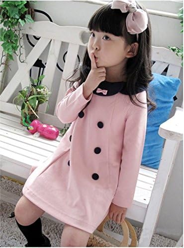 Amazon シャーリエ キッズ クラシカルワンピース ピンク 100ｃｍ 140ｃｍ 1ｃｍ ワンピース チュニック 通販