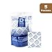 Dry & Dry 100 Gram [5 Packets] Premium Pure & Safe Silica Gel Desiccant Packets - Silica Gel Packets, Silica Gel Packs, Silica Gel, Silica Packets