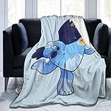PPCCLPPO Bluey's Dance Ultra-Soft Micro Fleece Blanket for Couch/Living Room/Warm Winter Fall Plush Throw Blankets for Adults Or Kids