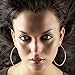 ANBALA 12 Pairs Alloy Hoop Earrings Set, Fashion Jewelry Hoop Earrings for Women, 12 Pairs a Set, 2-7.5 cm, Gold