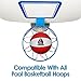 Colonel Pickles Novelties Pool Basketball for All Water Games – Fits All Standard Swimming Pool Basketball Hoop Toys & Accessories