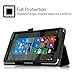 Fintie NuVision 8 Inch Tablet Case - Premium PU Leather Folio Cover with Stylus Holder for 2016 NuVision TM800W560L/2017 NuVision TM800P610L/Solo 8
