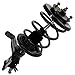 Detroit Axle - Front Struts for 2001-2005 Honda Civic 2001-2003 EL Complete 2 Struts with Coil Spring 2002 2003 2004 Replacement Suspension Quick Install Ready Struts Shocks Assembly