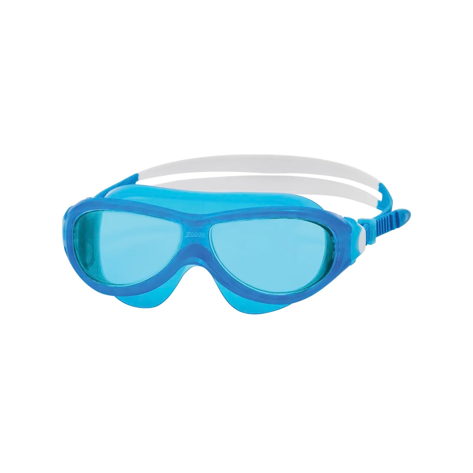 Zoggs Phantom Junior Mask Blue White Tint Blue