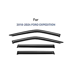 Window Visors Rain Guards for 2018-2024 Ford
