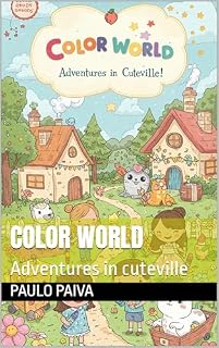 Livro Color World: Adventures in cuteville