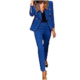 Womens Business Casual Suit Sets 2 Piece Outfits