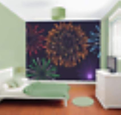 Wyh Yw Carta Da Parati Effetto 3d Fuochi Dartificio Con