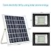 Solar Flood Light Remote Control,JPLSK IP65 Waterproof Dual 126 LED 18W Solar Panel Solar Powered Flood Lights Outdoor for Patio Backyard Garden Driveway Pool
