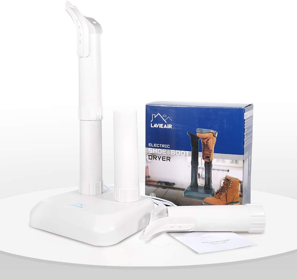 LAVIEAIR Shoe Dryer, Boot Deodorizer, Ultra Quiet, White Color: Home & Kitchen