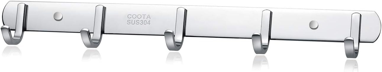 COOTA Luxus Wand Handtuchhaken, Handtuchhalter Garderobenhaken