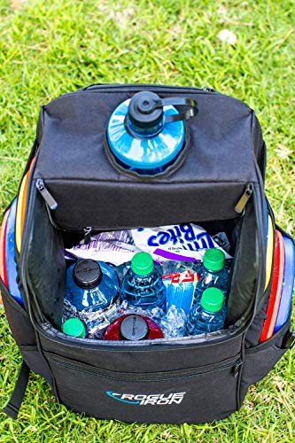 Rogue Iron Disk Golf Backpack & Cooler (Black) - Thumbnail 6