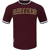 Pro Standard Mens NBA Cleveland Cavaliers Classic Chenille Short Sleeve Top Wine XL