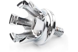 GZYF Motorcycle Crown Style Rear Seat Bolt Screw for Harley for Softail FLST FXST, Dyna FXD, Touring FLHT FLHR FLHX FLTR, for Sportster 883 1200 1996-UP, Chrome