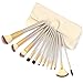 Makeup Brush Set, VANDER Life 12 Pieces Makeup Brushes Professional Face Eyeliner Blush Contour Foundation Cosmetic Brushes for Powder Liquid Cream