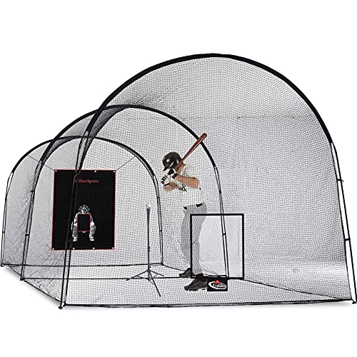 Gagalileo Batting Cage Baseball Cage Net Softball Cages, Heavy Duty