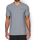 Under Armour Men's Charged Cotton T-Shirt, True Gray Heather (025), X-Large