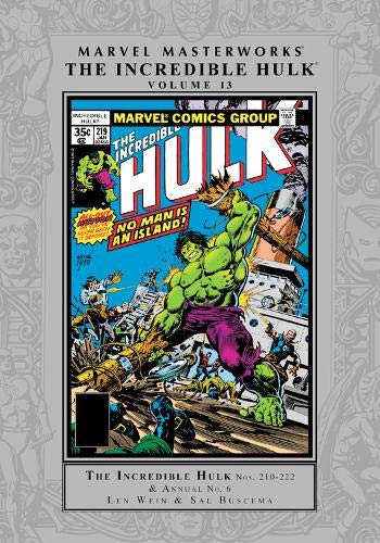 Marvel Masterworks: The Incredible Hulk Vol. 13 by Len Wein, Roger Stern, Jim Starlin, David Anthony Kraft