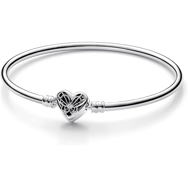 Amazon.com: PANDORA Pulsera Moments 592593C01-19 corazón: Clothing