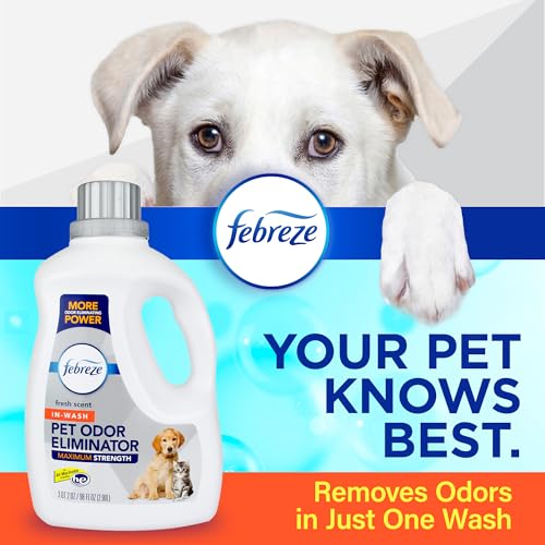 Febreze Laundry Detergent Additive for Pet Supplies, Maximum Strength In Wash Pet photo 12