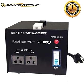 Amazon Com Powerbright 1000w Step Up Amp Down Japanese