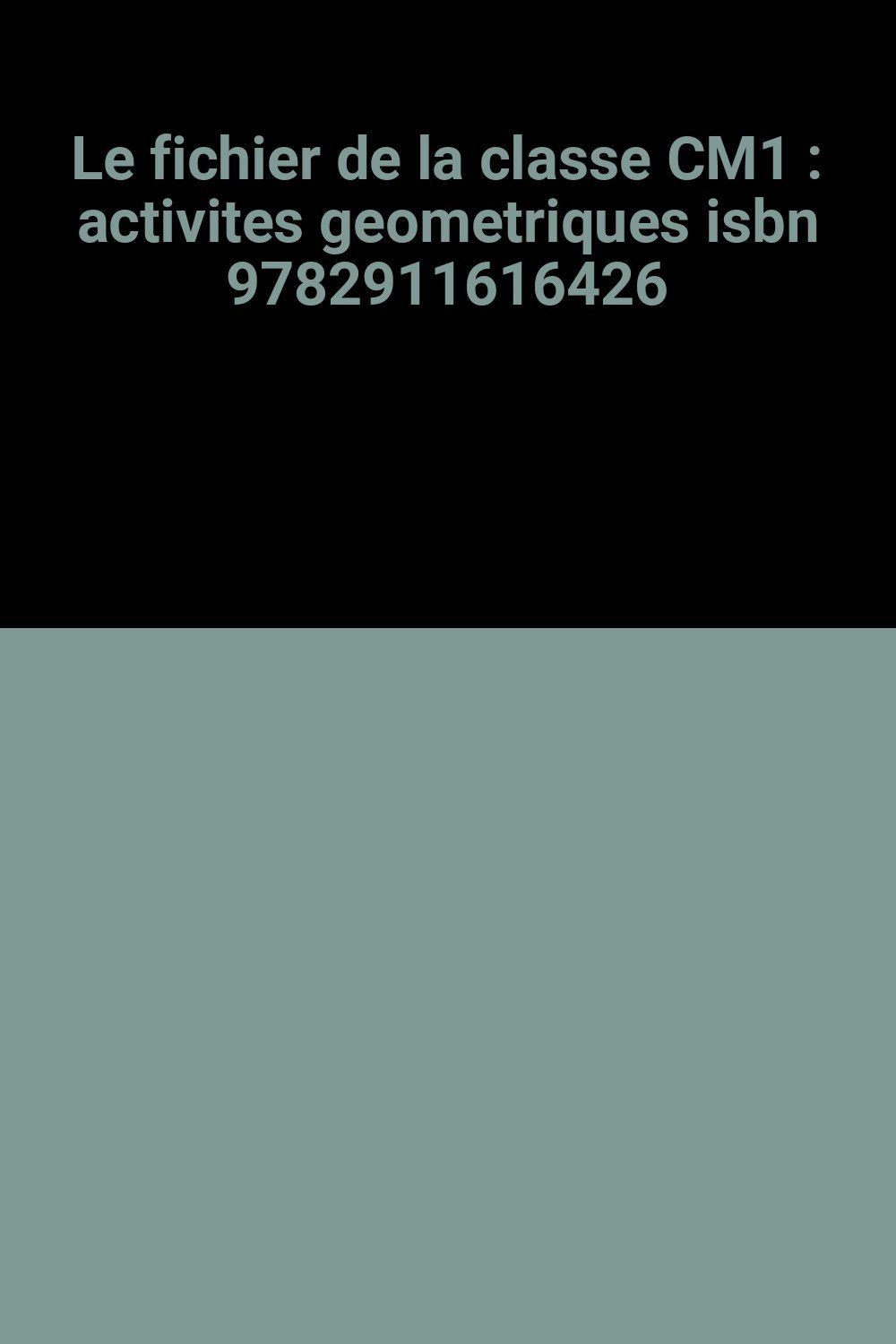 Amazonfr Le Fichier De La Classe Cm1 Activites - 