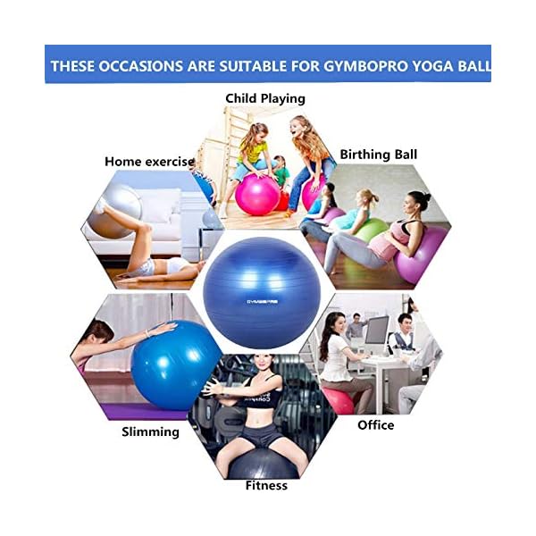 GYMBOPRO-Exercise-Ball-25cm55cm65cm75cm-with-PumpAnti-Burst-Anti-Slip-Gym-BallYoga-Ball-Balance-Ball-for-Fitness-Pilates-Yoga-Gym GYMBOPRO Exercise Ball 25cm/55cm/65cm/75cm with Pump,Anti-Burst & Anti-Slip Gym Ball,Yoga Ball Balance Ball for Fitness…